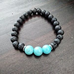 Children's lava bead bracelets